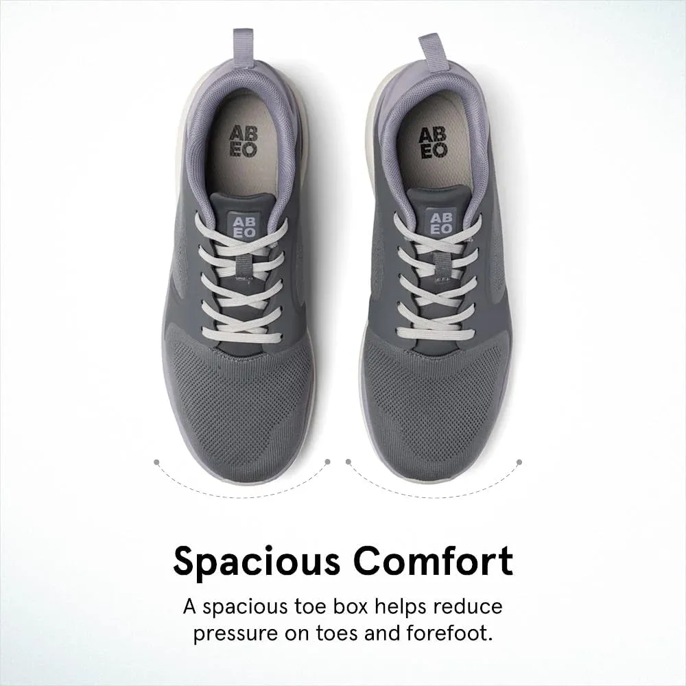 ABEO MXV Cruise Walking Shoes Women | Orthopedic Shoes for Women | Built-in Plantar Fasciitis Insoles | Plantar Fasciitis Relief
