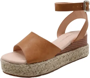 Apakowa Girls Sandals Flatform Wedge Open Toe Summer Sandals Shoes Little Big Kid Flower Girl Heels Dress Shoes (Little Kid/Big Kid)