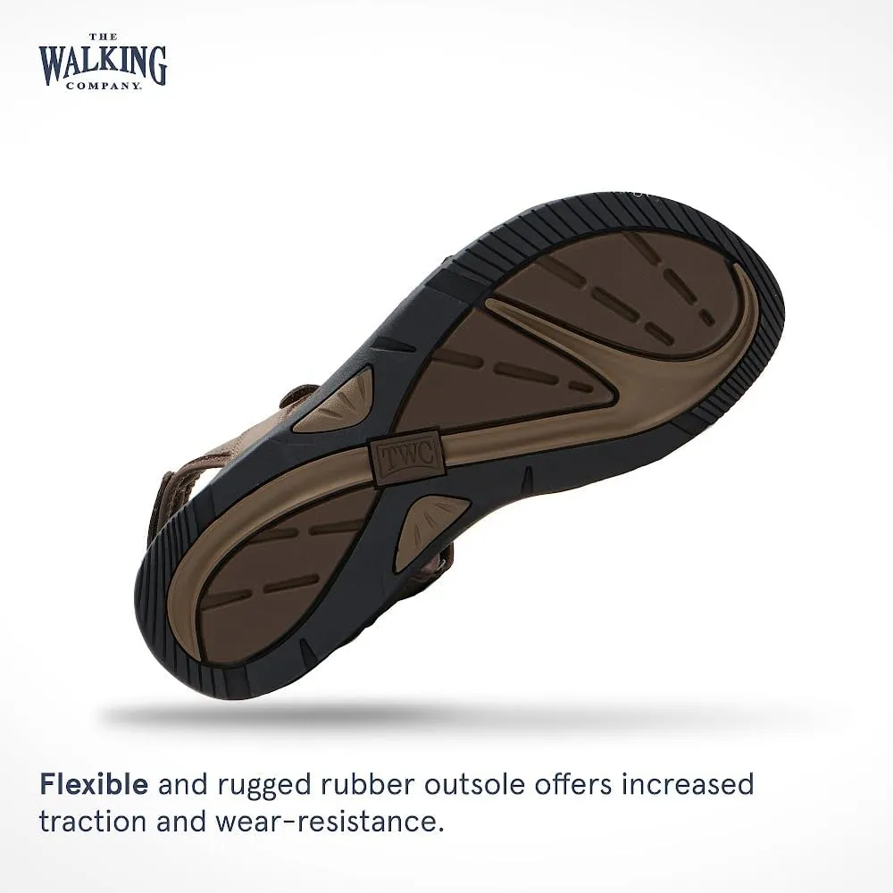 Balboa Sport Sandal | Walking Sandals Women | Water Resistant Leather Sandals | Three Points of Adjustability