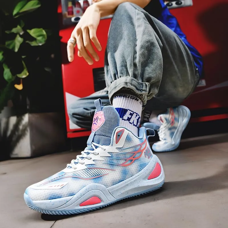 Boy's Basketball Shoes Lightweight Fashion Sneakers