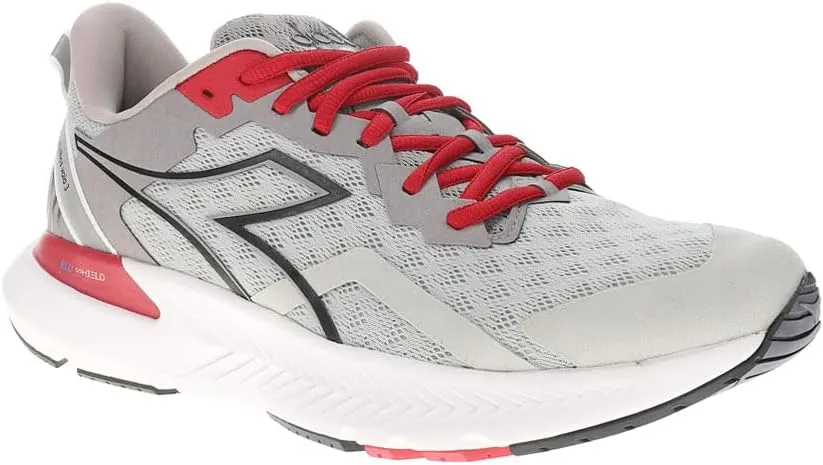 Diadora Mens Mythos Blushield Volo 3 Running Sneakers Shoes - Grey