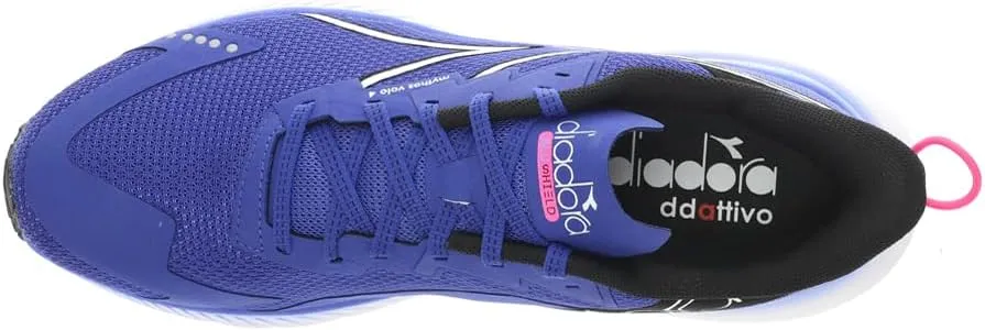 Diadora Mens Mythos Blushield Volo 4 Running Sneakers Shoes - Blue
