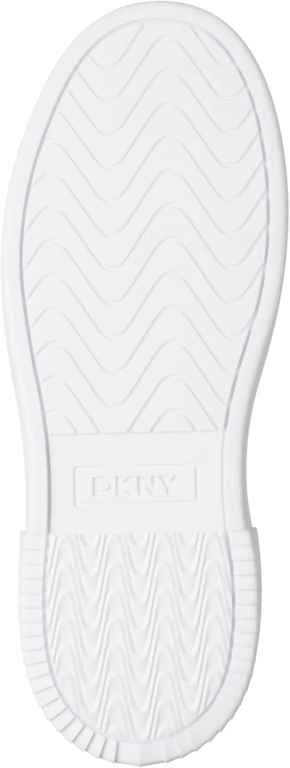 DKNY Women's Bradley Logo Platform Lace Up Sneaker