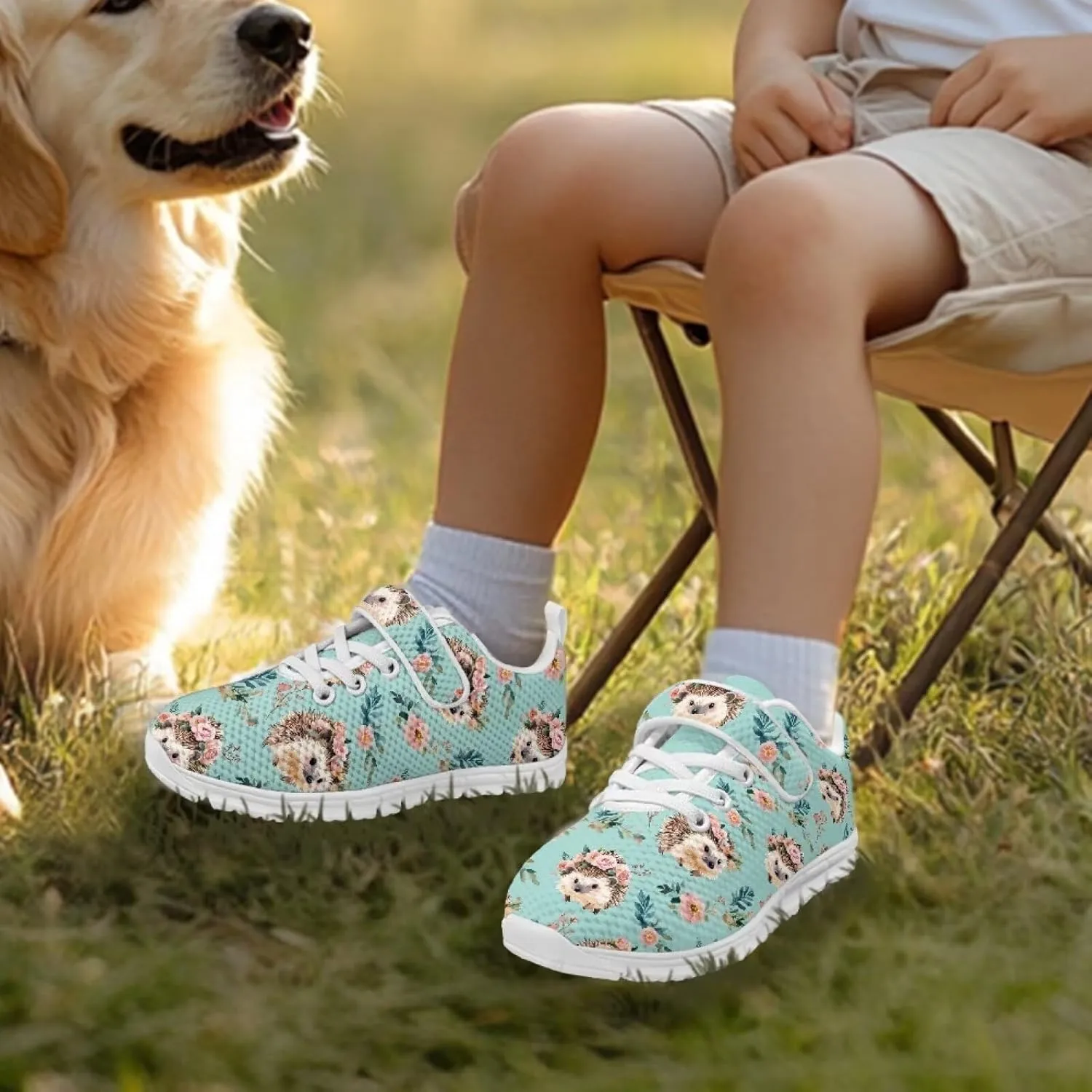 Doojoayie Boys Tennis Shoes Lightweight Little Kids Casual School Shoes Gym Shoes