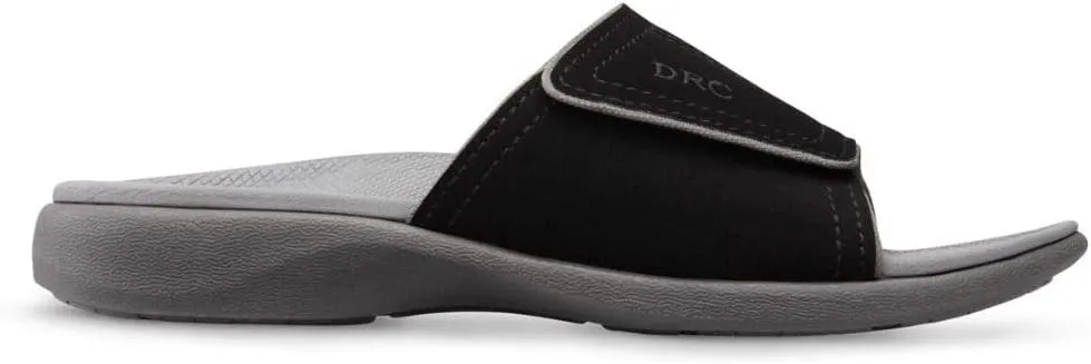 Dr. Comfort Women's Kelly Black Sandals