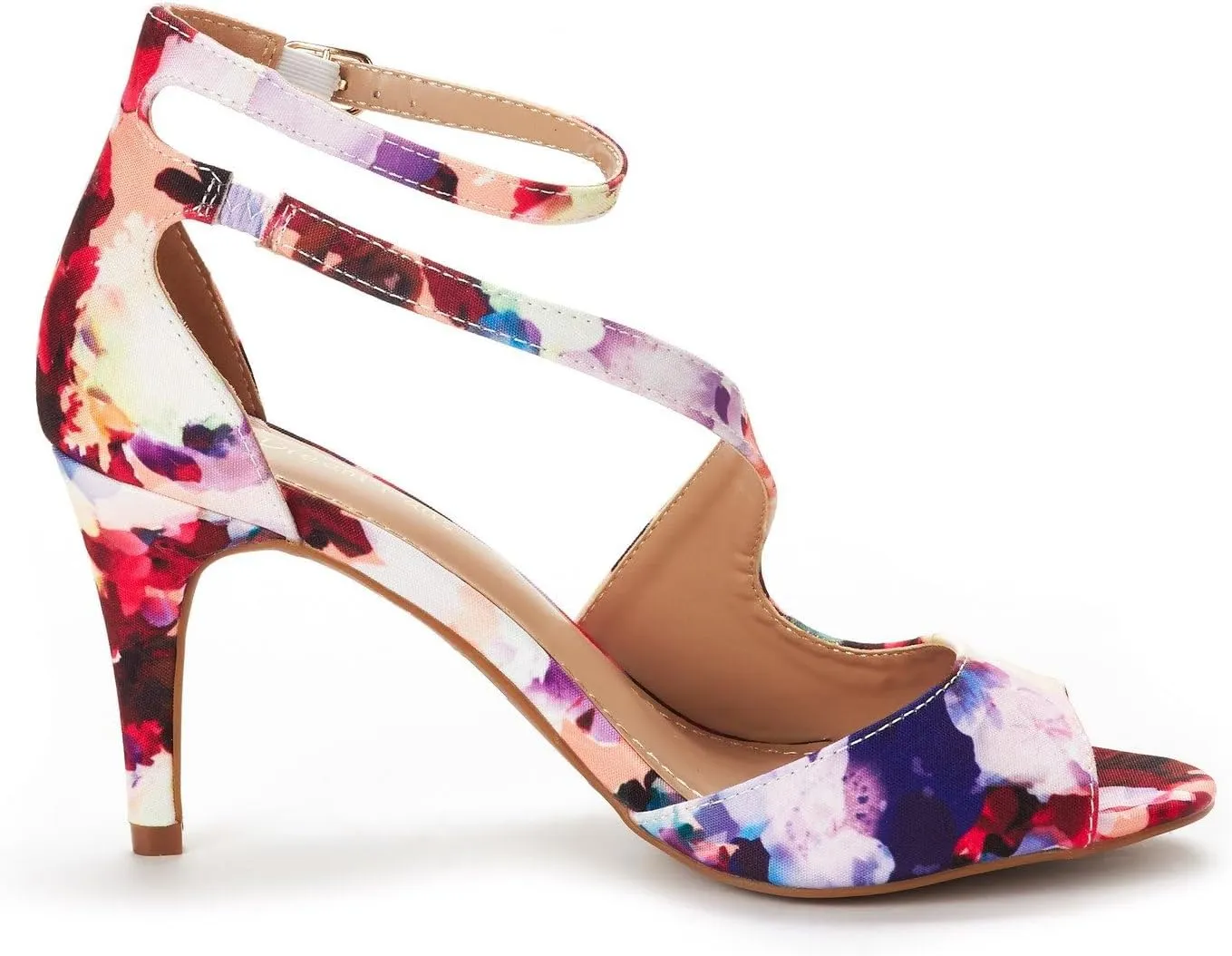 DREAM PAIRS Women's NILE Fashion Stilettos Open Toe Pump Heel Sandals