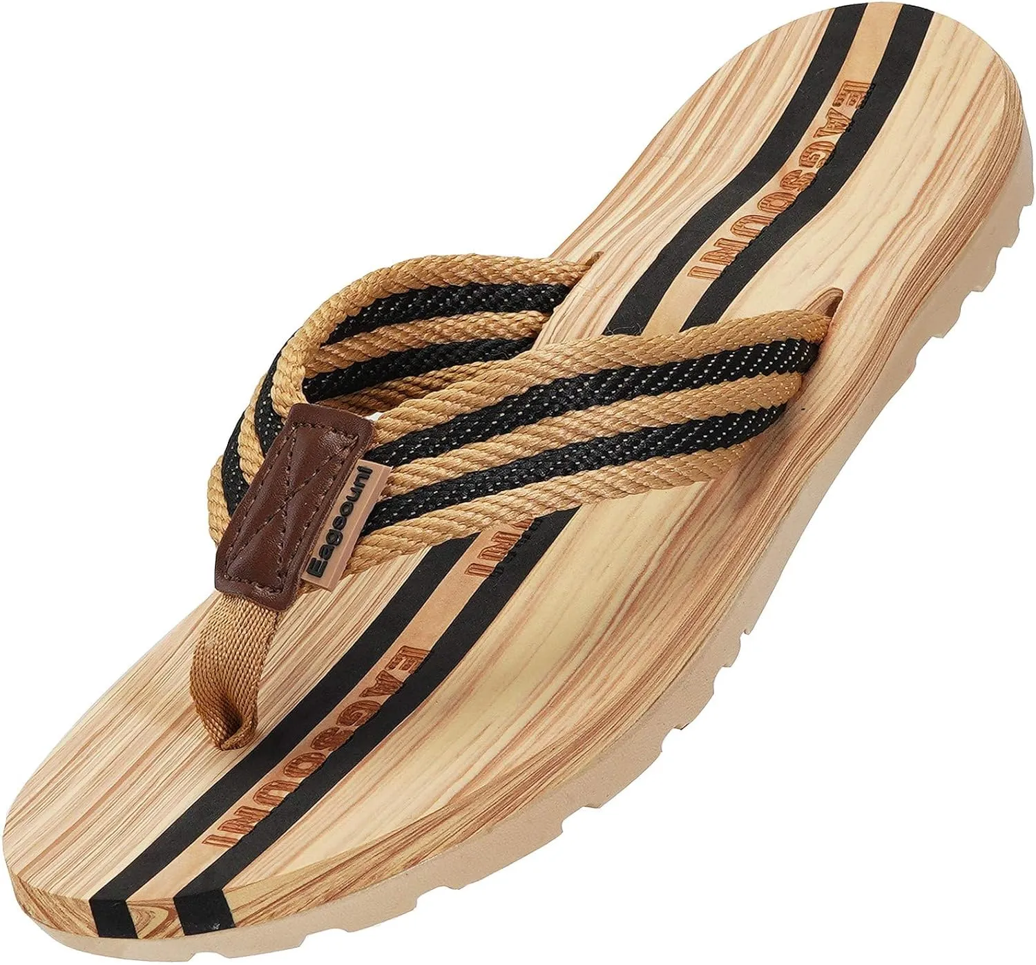 Eagsouni Mens Womens Flip Flops Casual Comfort Thong Sandals Non-Slip Slippers for Beach