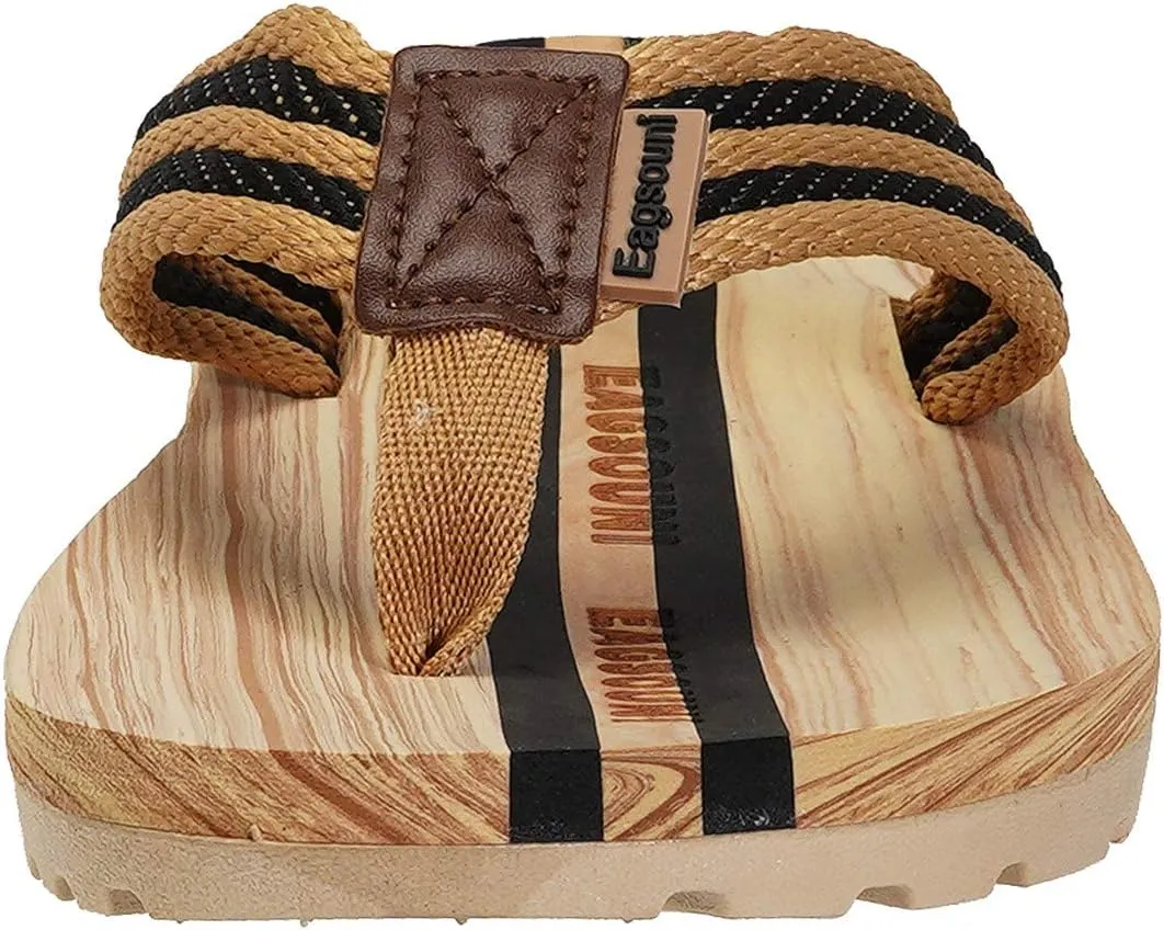 Eagsouni Mens Womens Flip Flops Casual Comfort Thong Sandals Non-Slip Slippers for Beach