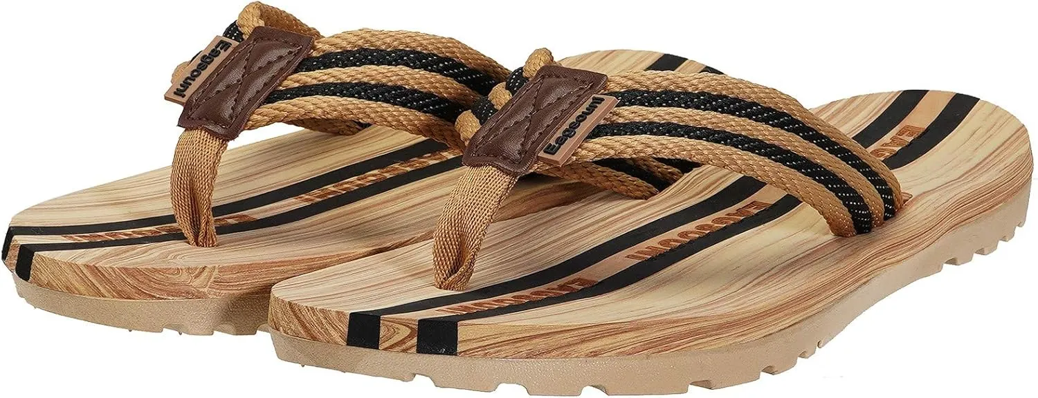 Eagsouni Mens Womens Flip Flops Casual Comfort Thong Sandals Non-Slip Slippers for Beach