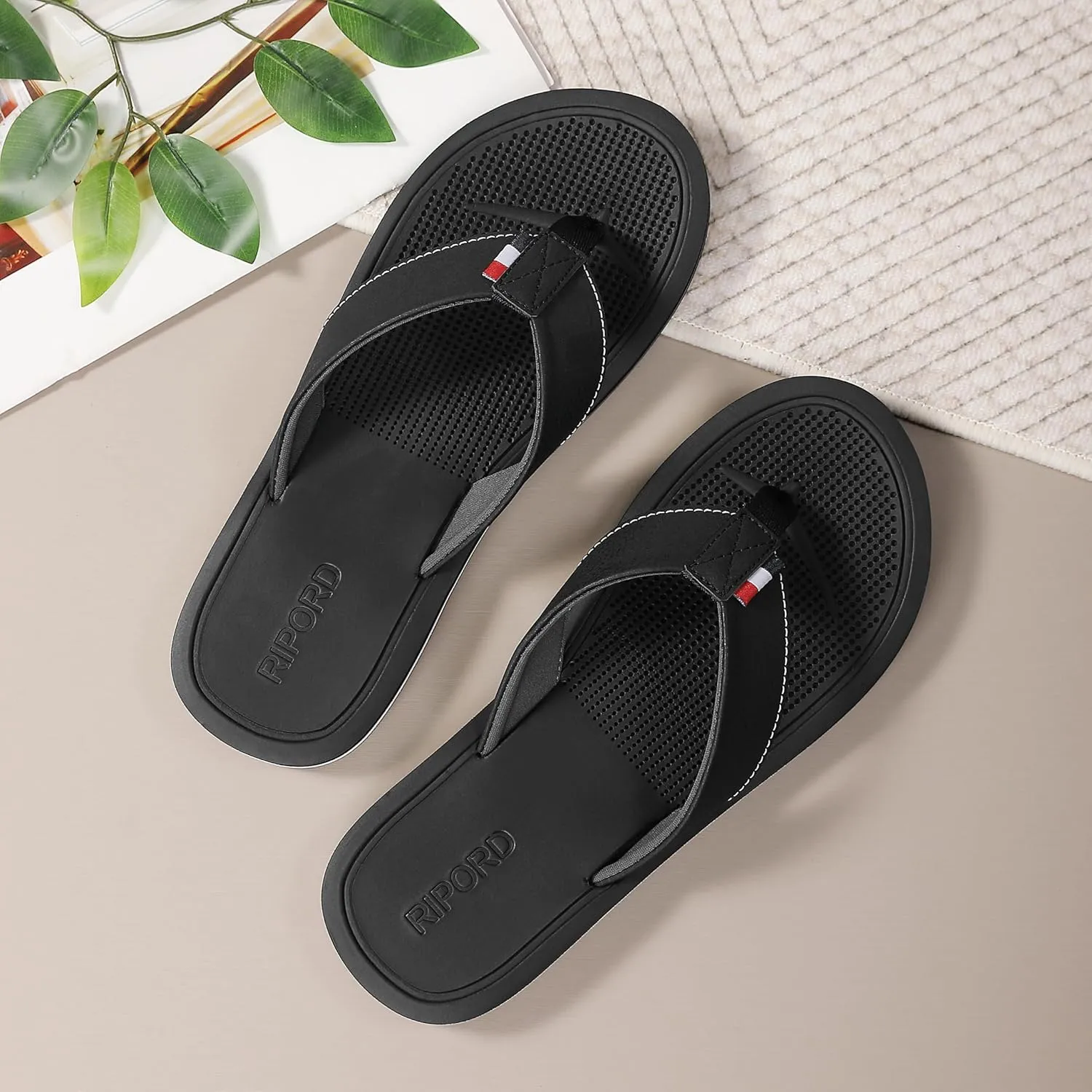 Flip Flops for Men Thong Sandals Comfortable Fashion Casual Sandals Indoor Outdoor Summer
