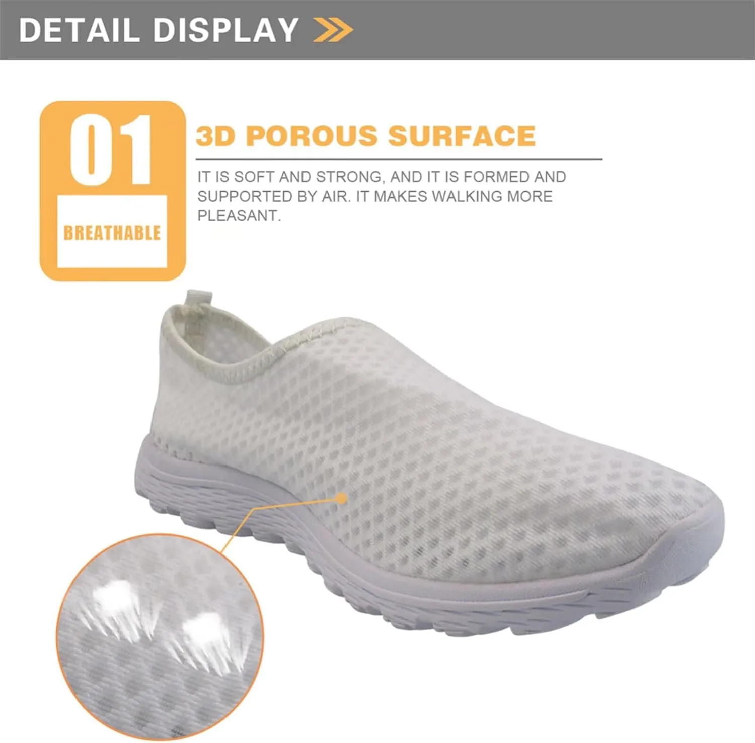 Forchrinse Green Palm Leaves Men’s Walking Shoes Lightweight Slip on Shoes Athletic Sneaker Breathable for Work Gym Travel