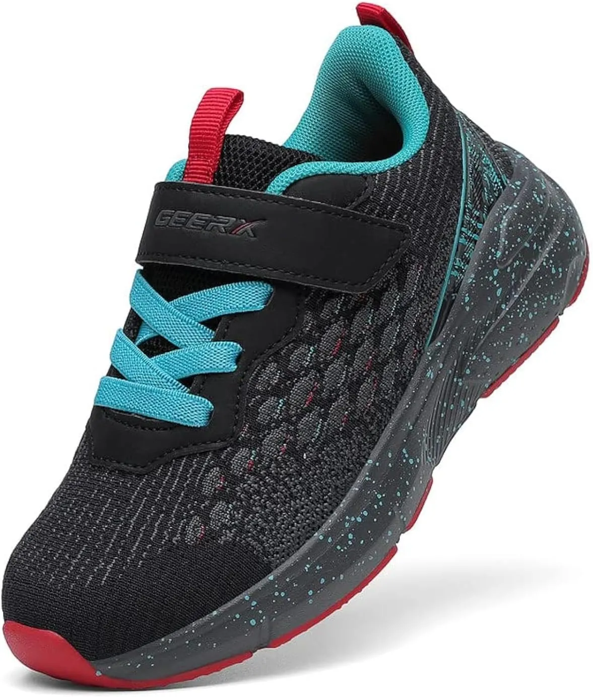 GEERX Kids Sneakers Toddler Boys Running Tennis Shoes Lightweight Breathable Sport Athletic