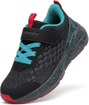 GEERX Kids Sneakers Toddler Boys Running Tennis Shoes Lightweight Breathable Sport Athletic
