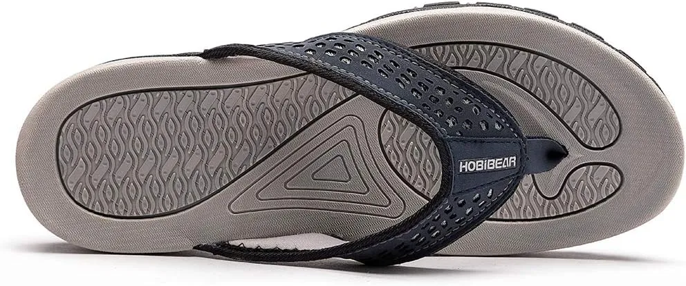 GUBARUN Mens Sport Flip Flops Comfort Casual Thong Sandals Outdoor
