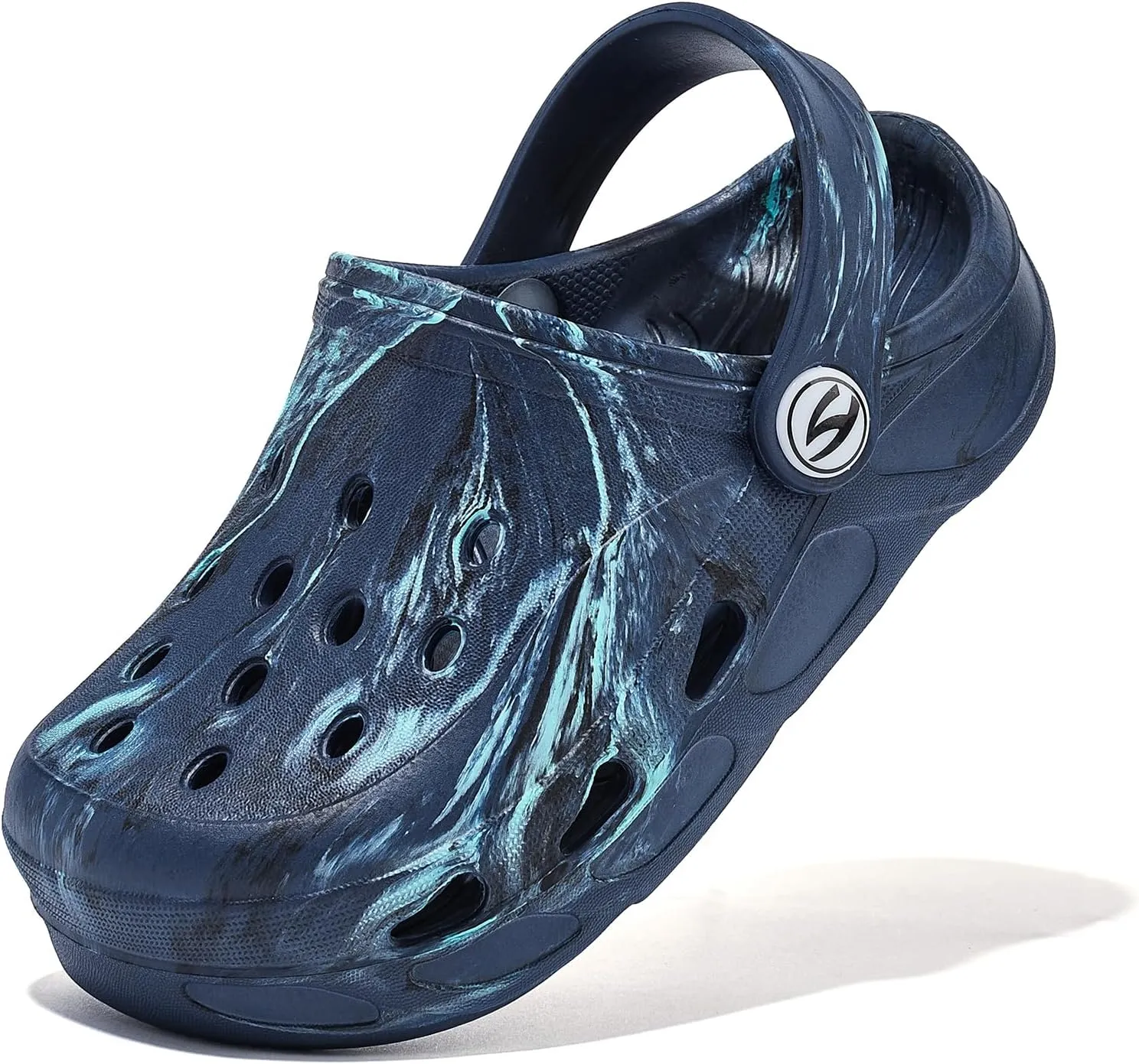 HOBIBEAR Boys Girls Classic Clogs Slip on Garden Shoes Cute Summer Sandals Water Shoes(Toddler/Little Kid)