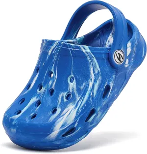 HOBIBEAR Boys Girls Classic Clogs Slip on Garden Shoes Cute Summer Sandals Water Shoes(Toddler/Little Kid)