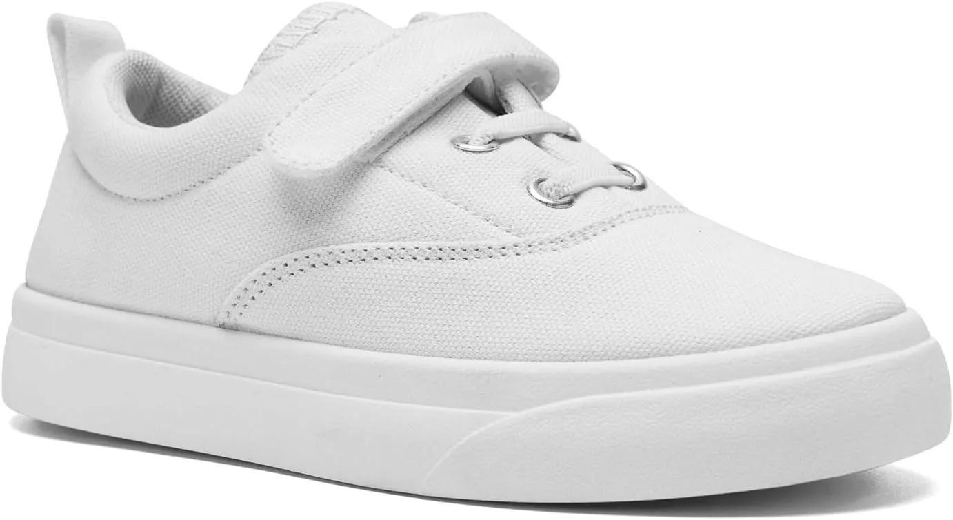 INNAPER Toddler Shoes Boys Girls Toddler Canvas Sneakers Lightweight Comfortable Breathable Casual Walking Shoes