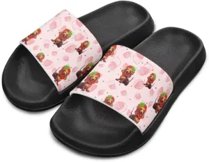 JoyLamoria Animals Design Sandals House Slides Kids Cloud Slippers Cushioned Non Slip Indoor Outdoor Lightweight Open Toe Comfy