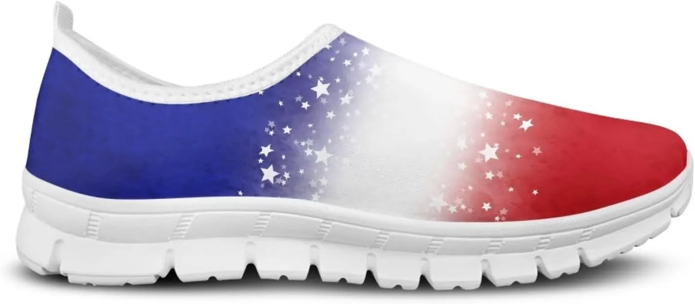 JoyLamoria Women's Loafers Hippie Flower Butterfly Sneakers Fashion Lightweight Low Top Sneakers All-Day Comfort & Support