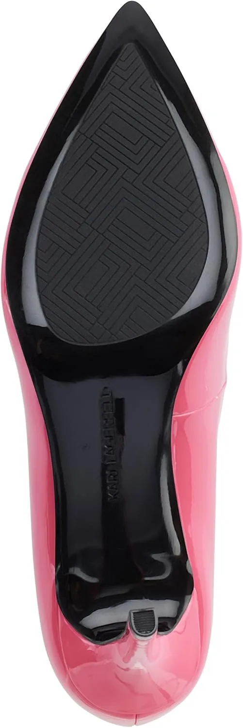 Karl Lagerfeld Paris Women's Cushioned Insole Evening Royale-High Pump