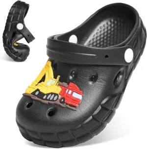 Kids Clogs for Boys Girls Lightweight Slip-On Sandals Water Shoes Beach Pool Slippers for Toddler/Little Kid
