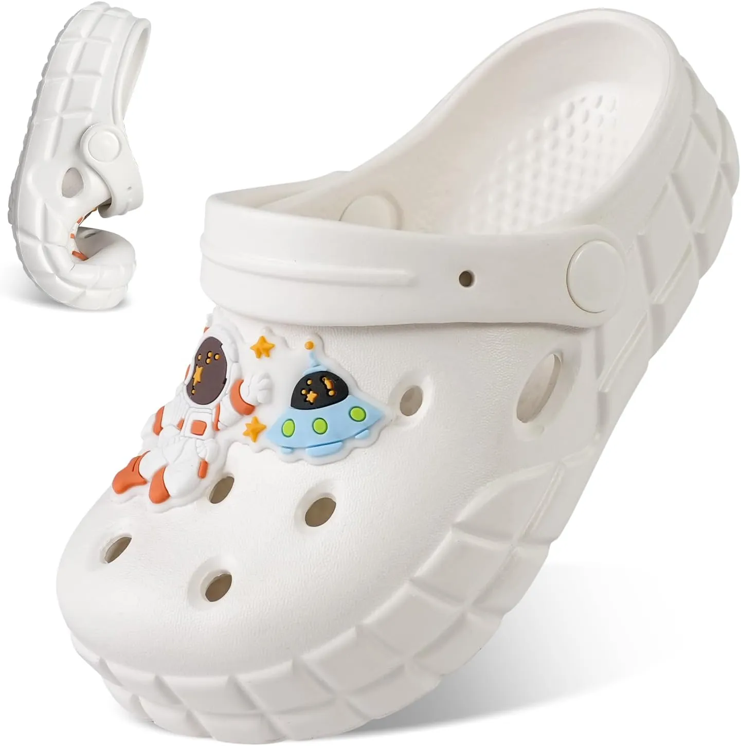 Kids Clogs for Boys Girls Lightweight Slip-On Sandals Water Shoes Beach Pool Slippers for Toddler/Little Kid