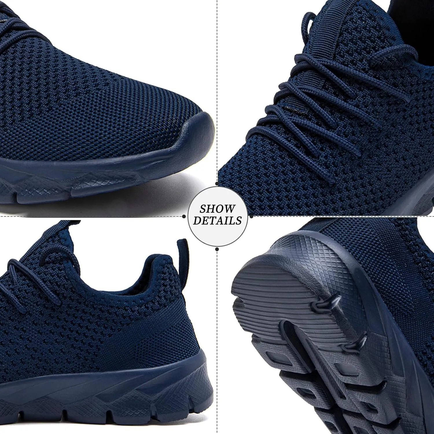 Linenghs Womens Tennis Shoes Running Sneakers Lightweight Breathable Gym Workout Fashion Sport Mesh Slip On Walking Shoes