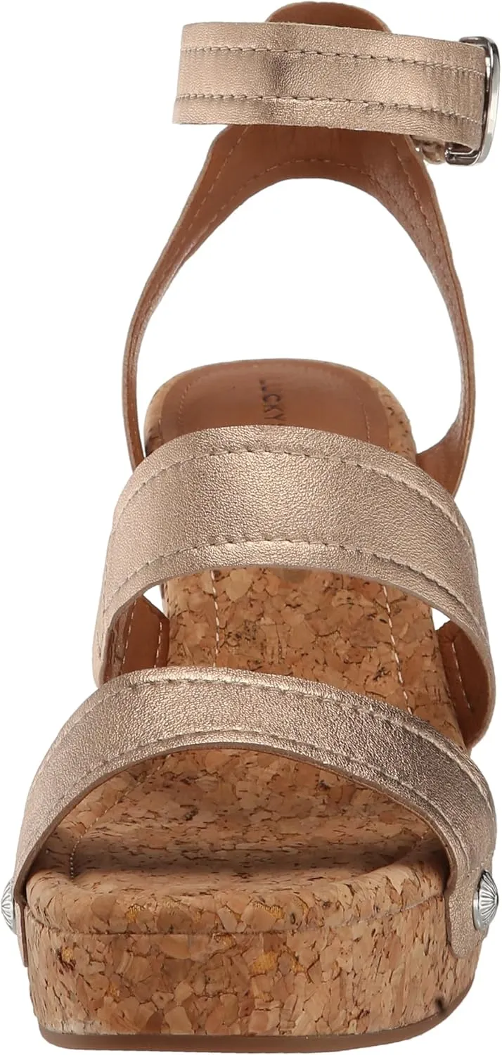 Lucky Brand Women's Valintina Wedge Sandal