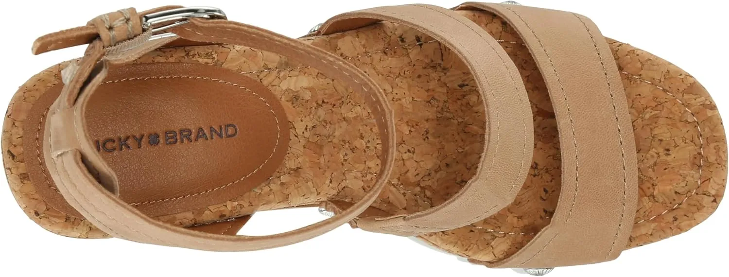 Lucky Brand Women's Valintina Wedge Sandal