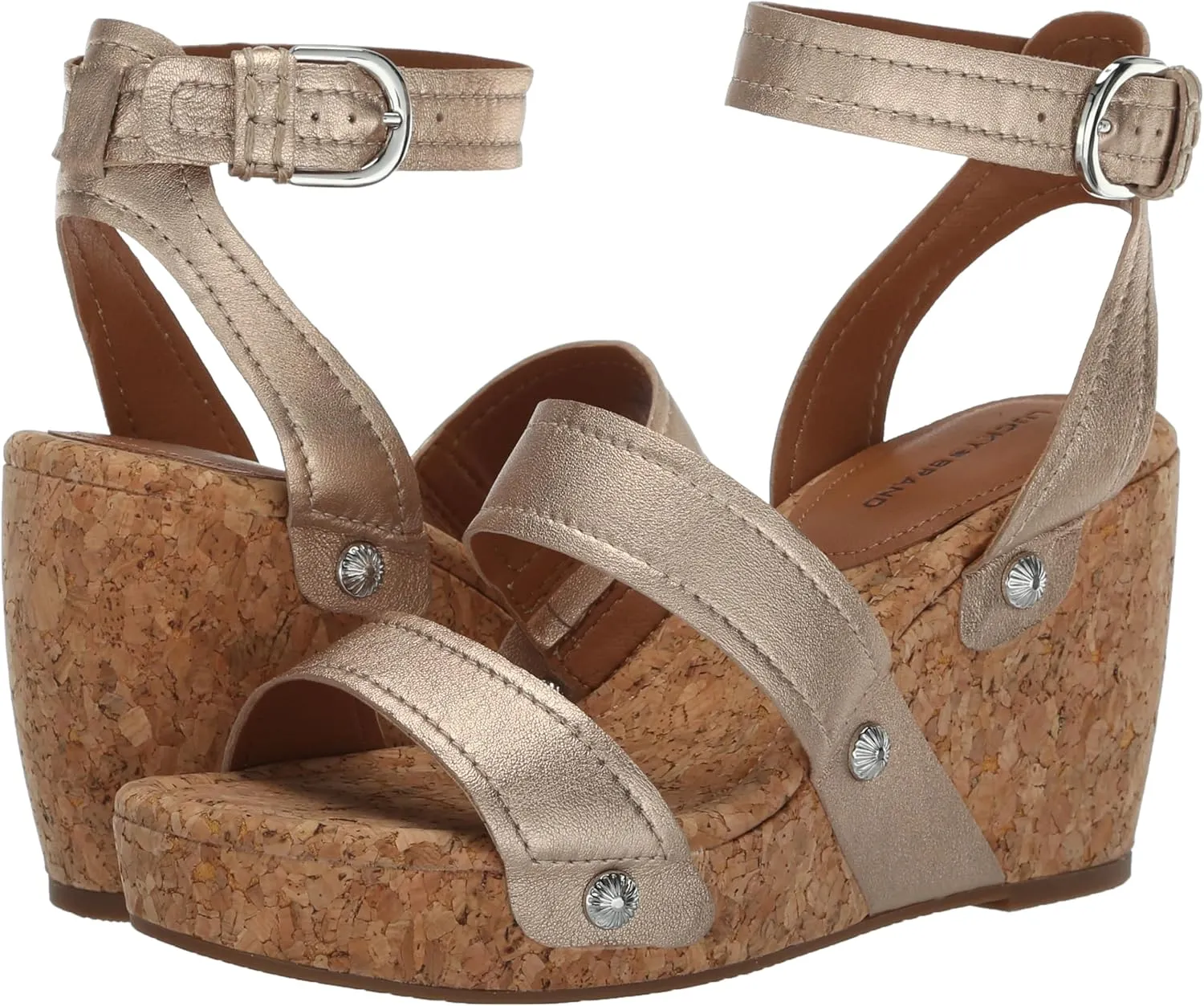 Lucky Brand Women's Valintina Wedge Sandal
