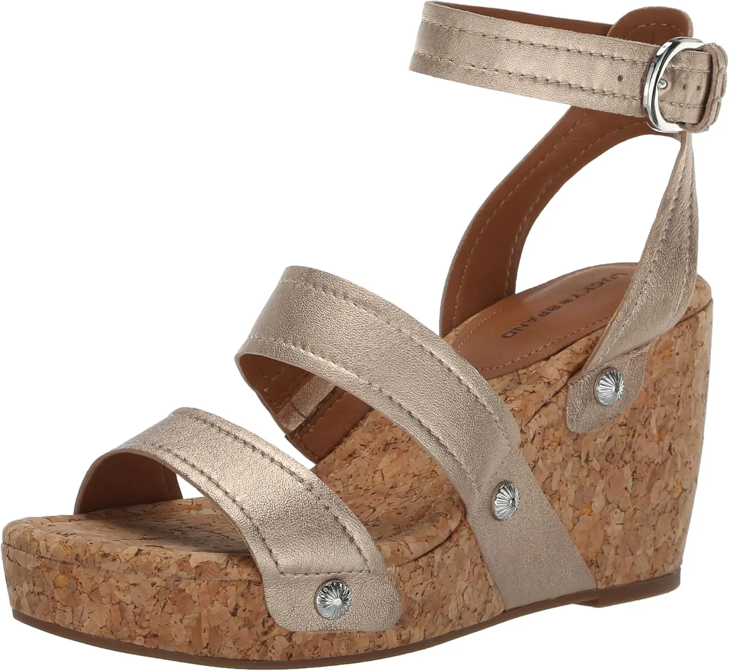Lucky Brand Women's Valintina Wedge Sandal