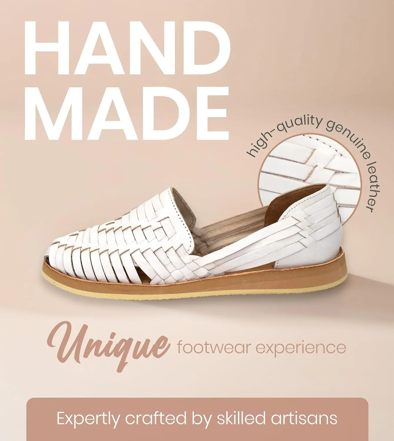 Macarena Collection Womens Shoes Leather Sandals for Women | Huarache Handmade Mexican Sandals Women | Comfortable & Stylish Womens Sandals 813 Style
