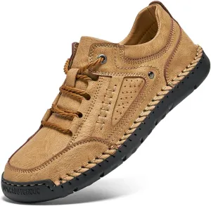 Mens Casual Shoes Breathable Fashion Sneakers Loafers Dress Lace up Walking Driving Shoes for Men