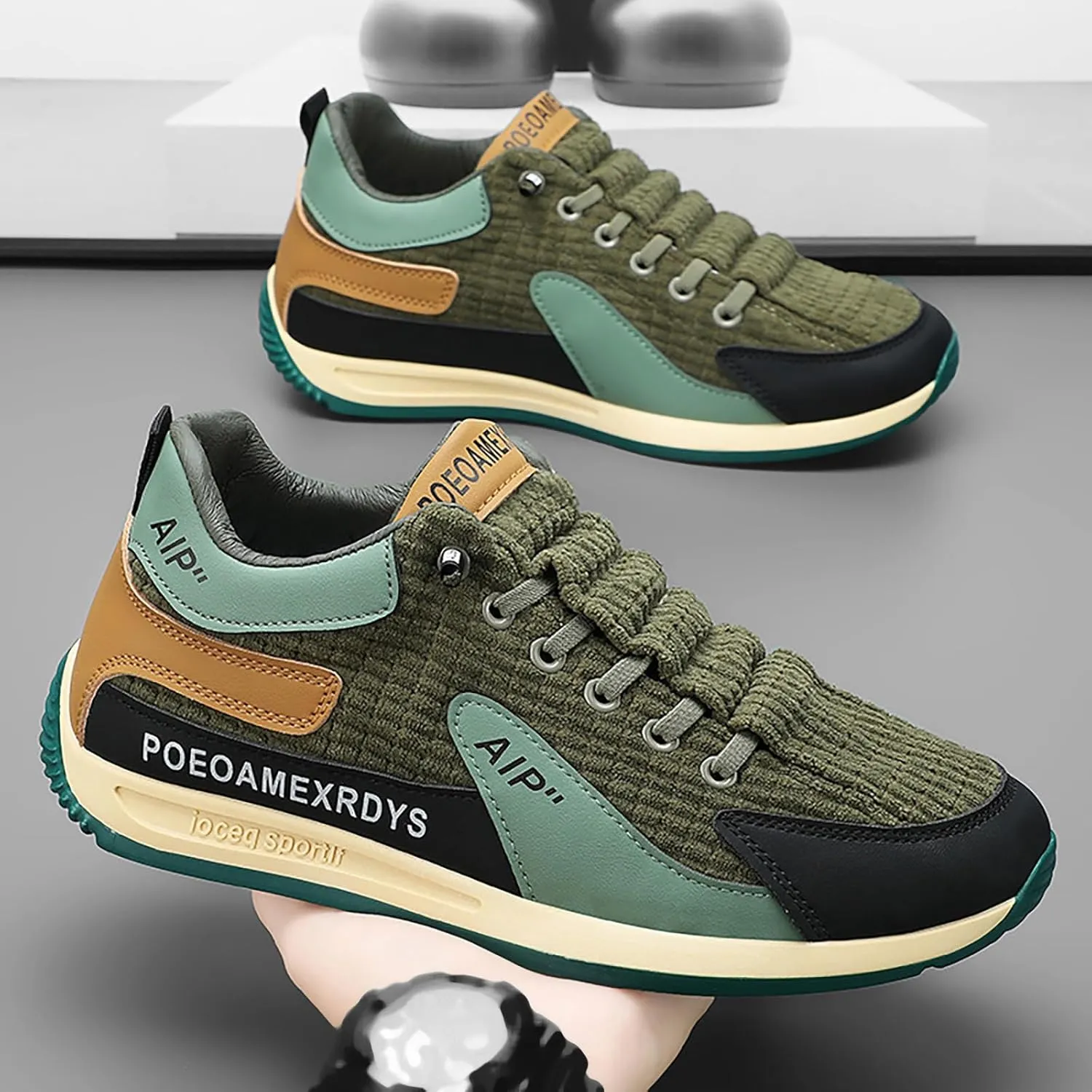 Mens Casual Shoes Sports Comfortable Mountaineering Summer and Autumn Lightweight Men's Sneaker