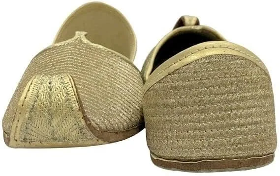 Mens Ethnic Designer Punjabi Jutti for Men Cream Gold Shoes Wedding Khussa Traditional Handmade Loafers
