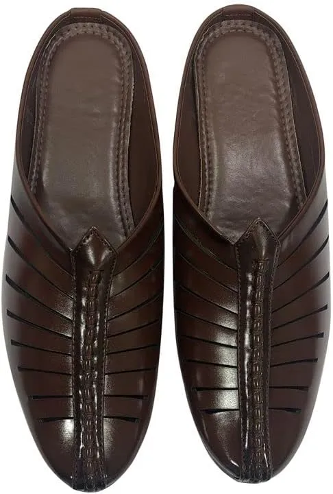 Mens Ethnic Designer Punjabi Jutti for Men Cream Gold Shoes Wedding Khussa Traditional Handmade Loafers