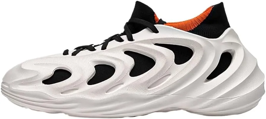 Men's Mesh Running Shoes Lightweight Breathable Cushioned Sole White Sneakers for Gym Workouts Outdoor Training