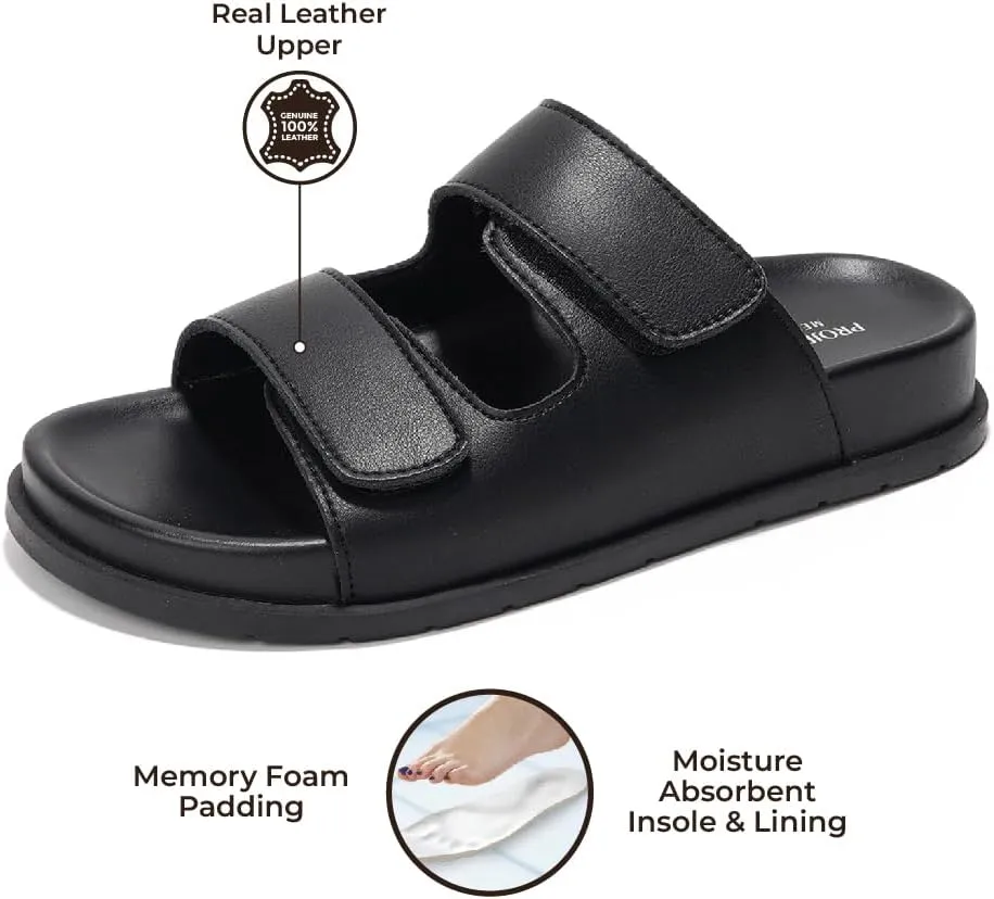 Project Cloud Platform Sandals Women Footwear - Comfortable Summer Slides Memory foam Insole with Adjustable Straps - Casual Wear Womens Sandals