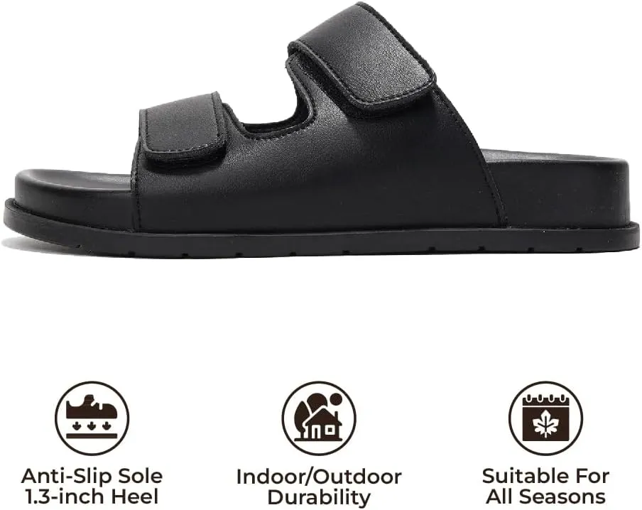 Project Cloud Platform Sandals Women Footwear - Comfortable Summer Slides Memory foam Insole with Adjustable Straps - Casual Wear Womens Sandals
