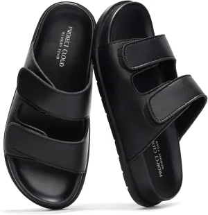 Project Cloud Platform Sandals Women Footwear - Comfortable Summer Slides Memory foam Insole with Adjustable Straps - Casual Wear Womens Sandals