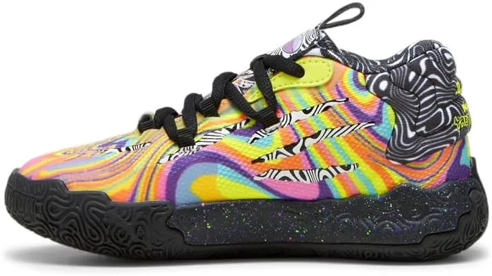 Puma Kids Girls Mb.03 X Dexter's Lab Basketball Sneakers Shoes - Multi