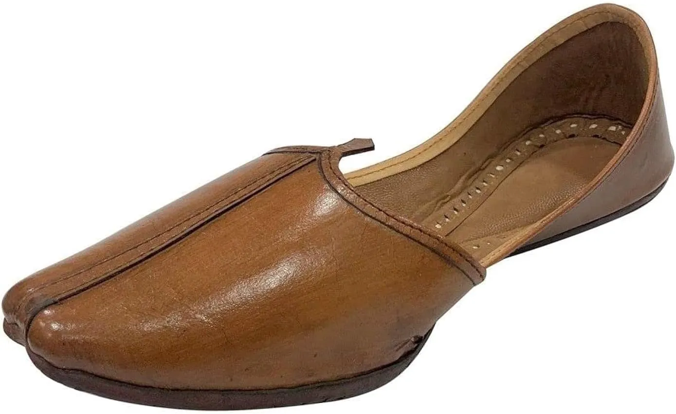 Punjabi Jutti for Men Leather Mojari Sherwani Shoes Jooti Wedding Shoes Groom Loafers Slipon Handmade Jalsa
