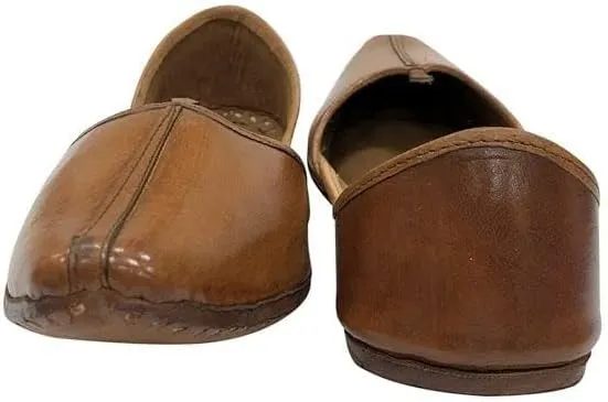 Punjabi Jutti for Men Leather Mojari Sherwani Shoes Jooti Wedding Shoes Groom Loafers Slipon Handmade Jalsa
