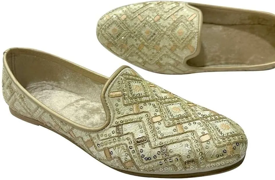 Punjabi Jutti for Mens Black Breathable Comfort Loafers Indian Shoes Sherwani Shoes