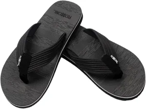 Roxoni Mens Thong Flip Flops Beach/Pool Outdoor Sandals