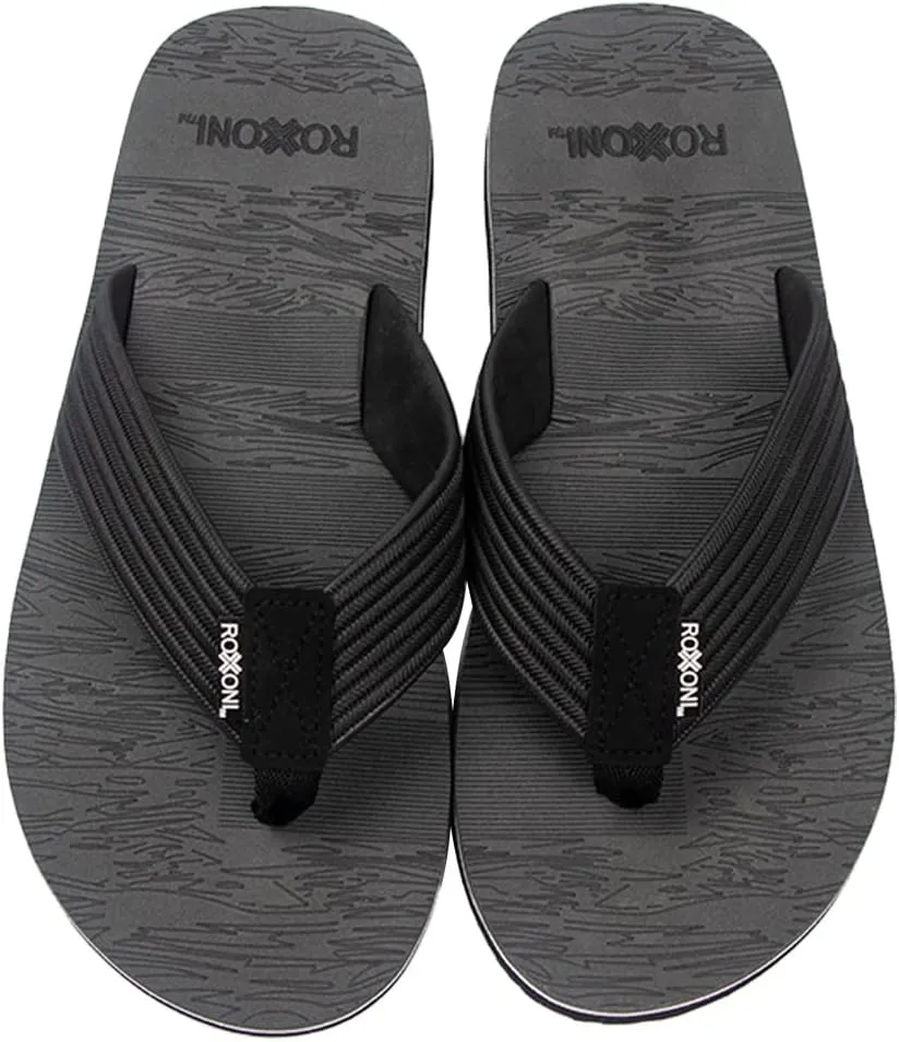 Roxoni Mens Thong Flip Flops Beach/Pool Outdoor Sandals