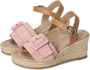 Sam Edelman Girl's Lucia Buckle (Little Big Kid) Espadrille Wedge Sandal