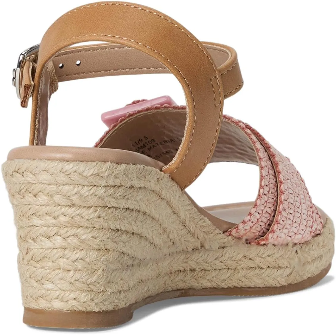 Sam Edelman Girl's Lucia Buckle (Little Big Kid) Espadrille Wedge Sandal