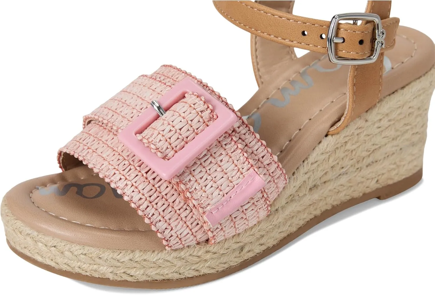 Sam Edelman Girl's Lucia Buckle (Little Big Kid) Espadrille Wedge Sandal