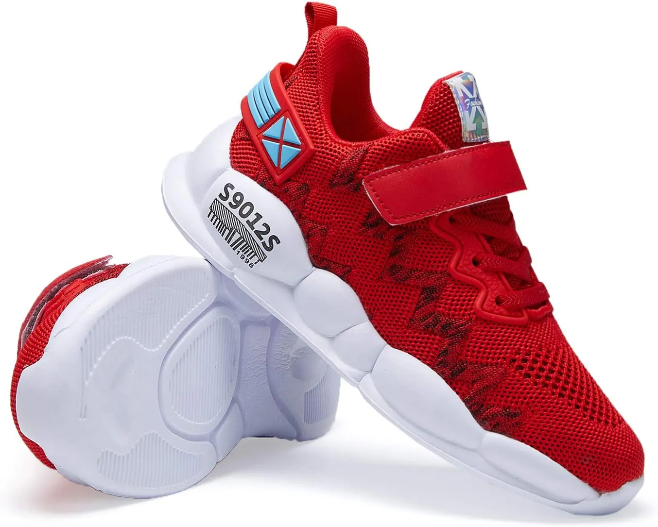 Santiro Kids Tennis Shoes for Boys Sneakers Breathable Lightweight Girls Running Shoes